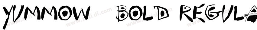 YummoW03 Bold Regula字体转换
